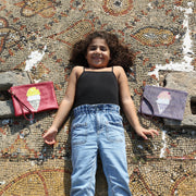 Ice Cream with Red Vegan Leather