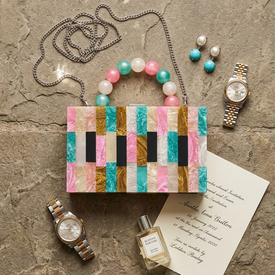 Delhi - multicolor, rectangular