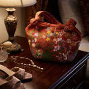 Nam - Orange and Floral Embroidery