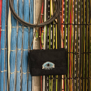 Black with Eye Embroidery