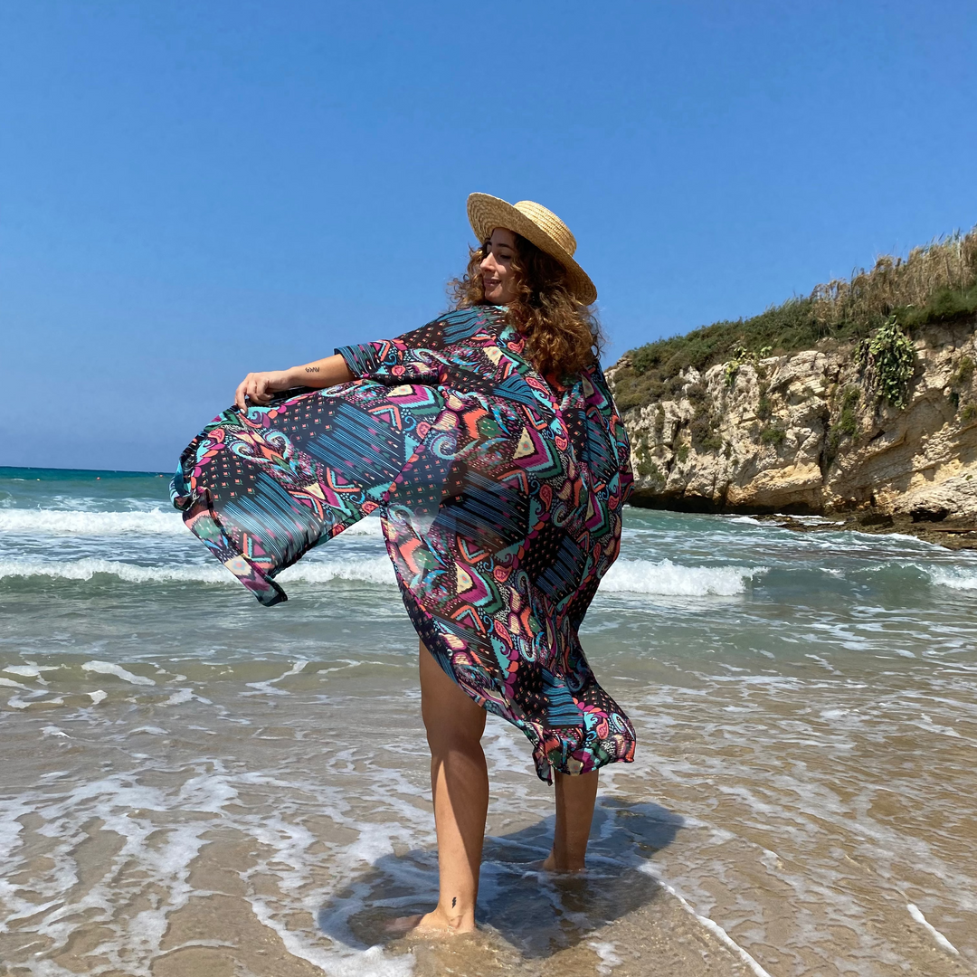 Colorful Patterns, Black Base