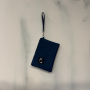 Small Eye with Navy & Light Blue Vegan Leather