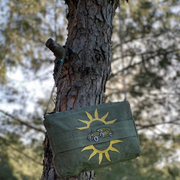 Light Green with Sun & Car Embroidery