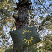 Light Green with Sun & Car Embroidery