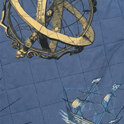 Dianne - Navy with Compass and Sailboat