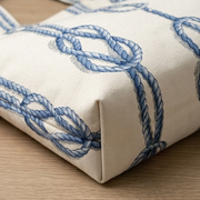 Dianne - White and Blue Knots