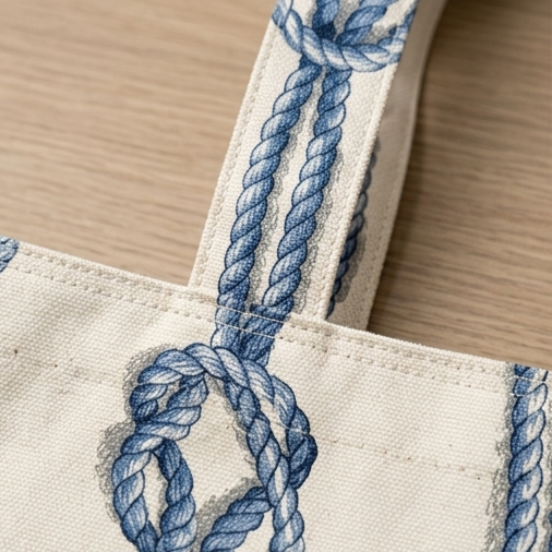 Dianne - White and Blue Knots