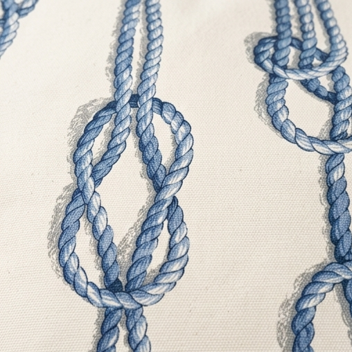 Dianne - White and Blue Knots