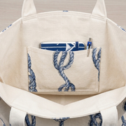 Dianne - White and Blue Knots