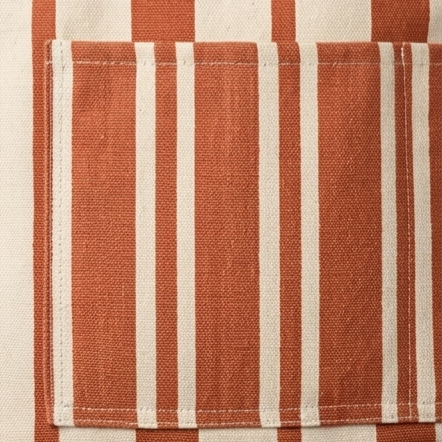 Dianne - Orange and White Striped